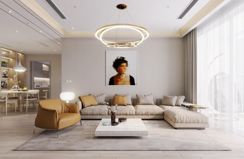 Trang trí nội thất chung cư hiện đại đẹp thiết kế chung cư