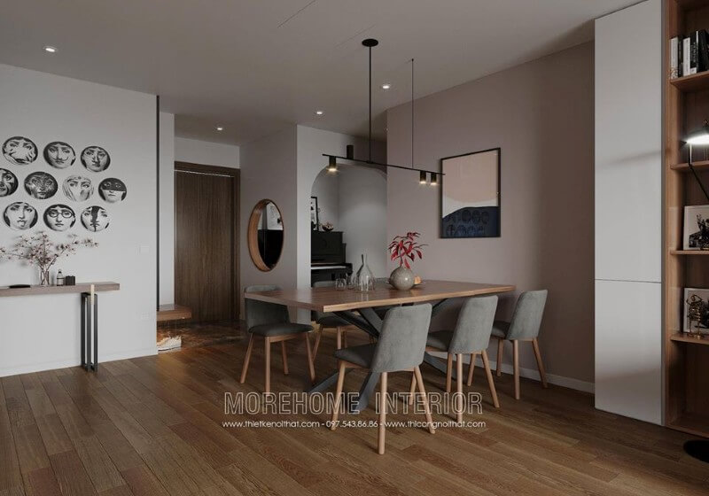 Thiết kế nội thất chung cư Florence Mỹ Đình Mẫu nội thất chung cư đẹp
