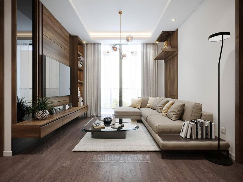 Thiết kế nội thất chung cư hiện đại sang trọng Mẫu nội thất chung cư đẹp